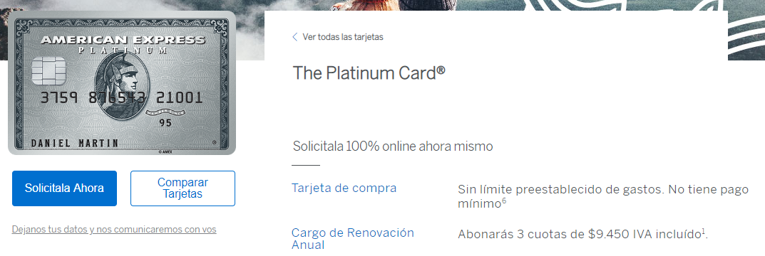 The Platinum Card American Express Argentina