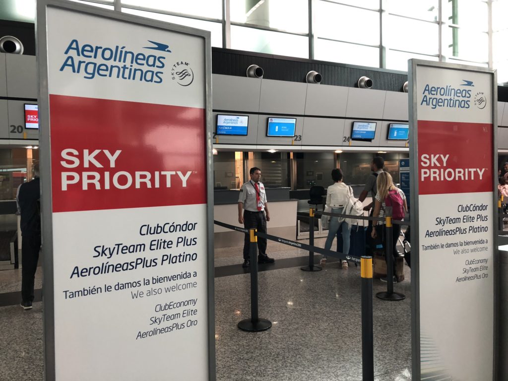 sky priority aerolineas plus