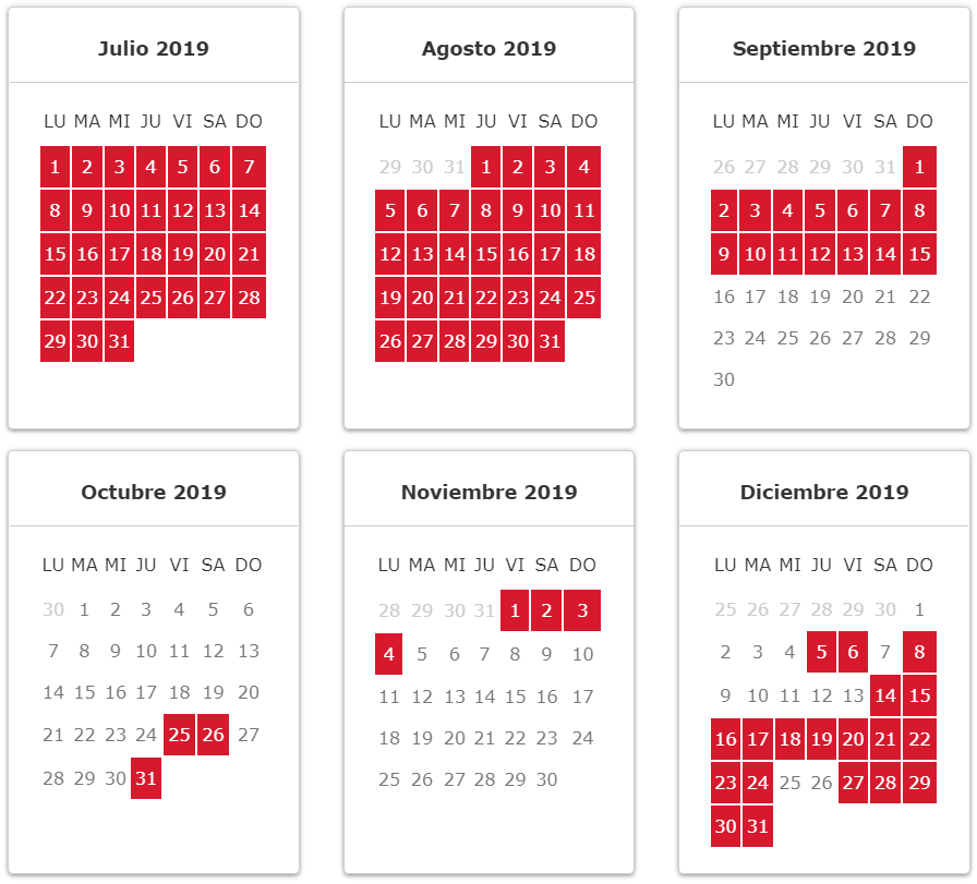 avios-calendario-temporada-alta-2019